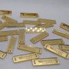 Tag Acrylic Gold Mirror Clear Design