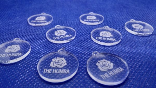 Tag Acrylic Clear Clear Design