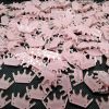 Tag Acrylic Pink Background Engraved Lettering