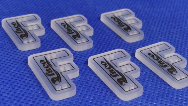 Tag Acrylic Barley Black Infill