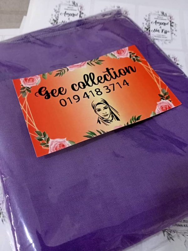 5 Sticker Glossy Paper Premium Custom