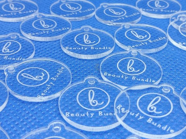 Tag Acrylic Clear Clear Design