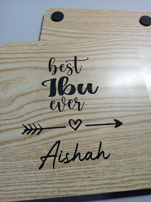 Heat Pad Ukiran Laser